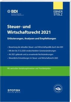 Cover Steuer- und Wirtschaftsrecht 2021