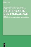 Grundfragen der Lyrikologie 2 (eBook, PDF)