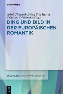Ding und Bild in der europäischen Romantik (eBook, ePUB)