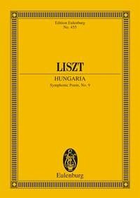 Hungaria op.9 Sinfonische Dichung für Orchester Studienpartitur