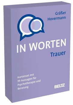 Trauer in Worten - Gräßer, Melanie;Hovermann, Eike