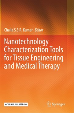 Nanotechnology Characterization Tools for Tissue Engineering and Medical Therapy