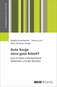 Cover Gute Sorge ohne gute Arbeit?