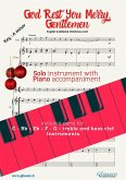 God Rest Ye Merry, Gentlemen (in Am) for solo instrument w/ piano (fixed-layout eBook, ePUB)