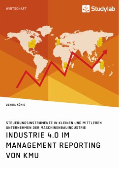 Industrie 4.0 im Management Reporting von KMU. Steuerungsinstrumente in kleinen und mittleren Unternehmen der Maschinenbauindustrie (eBook, ePUB) - König, Dennis