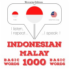 Cover 1000 essential words in Malay (MP3-Download)