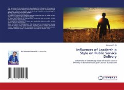 Influences of Leadership Style on Public Service Delivery - Ali, Mohamed O.