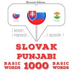 Slovenský - Punjabi: 1000 základných slov (MP3-Download) Cover Slovenský - Punjabi: 1000 základných slov (MP3-Download)