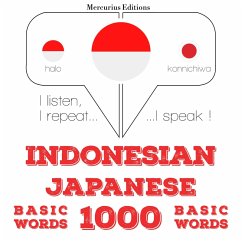 Cover 1000 essential words in Japanese (MP3-Download)