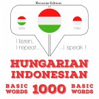 Magyar - indonéz: 1000 alapszó (MP3-Download)