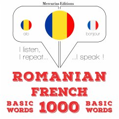 Cover Franceză - Romania: 1000 de cuvinte de bază (MP3-Download)