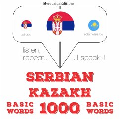 Cover 1000 essential words in Kazakh (MP3-Download)
