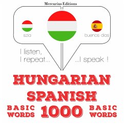 Cover Magyar - spanyol: 1000 alapszó (MP3-Download)