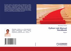 Python Lab Manual Handbook - Usharani, Bhimavarapu