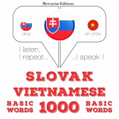 Cover Slovenský - Vietnamese: 1000 základných slov (MP3-Download)
