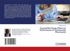 Counterfeit Drugs Effect on Performance of Community Pharmacies - Chemiati, Godfrey