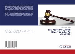 Law related to Judicial Review in India: An Evaluation