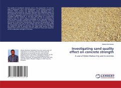 Investigating sand quality effect on concrete strength