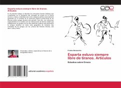 Esparta estuvo siempre libre de tiranos. Artículos - Benacchio, Franko