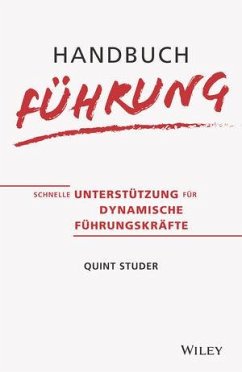 Handbuch Führung - Studer, Quint