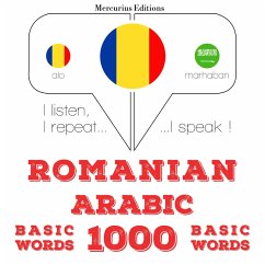 Arabă - Romania: 1000 de cuvinte de bază (MP3-Download) Cover Arabă - Romania: 1000 de cuvinte de bază (MP3-Download)
