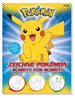 Pokémon: Zeichne Pokémon Schritt für Schritt - Barbo, Maria S.;West, Tracy;Zalme, Ron