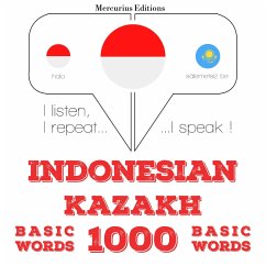 Cover 1000 essential words in Kazakh (MP3-Download)