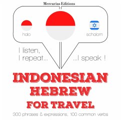 Cover Travel words and phrases in Hebrew (MP3-Download)