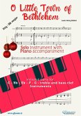 O Little Town of Bethlehem (in Bb) for solo instrument w/ piano (fixed-layout eBook, ePUB)
