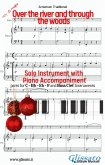 Over the river and through the woods - Solo with Piano acc. (key G) (fixed-layout eBook, ePUB)