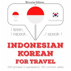 Cover Travel words and phrases in Korean (MP3-Download)