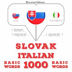 Slovenský - Talianski: 1000 základných slov (MP3-Download) Cover Slovenský - Talianski: 1000 základných slov (MP3-Download)