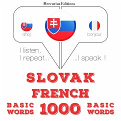 Slovenský - Francúzsky: 1000 základných slov (MP3-Download) Cover Slovenský - Francúzsky: 1000 základných slov (MP3-Download)