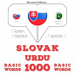 Cover Slovenský - Urdu: 1000 základných slov (MP3-Download)
