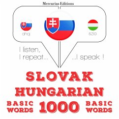 Cover Slovenský - Maďarský: 1000 základných slov (MP3-Download)