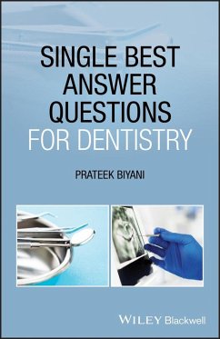Cover Single Best Answer Questions for Dentistry (eBook, PDF)