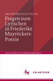 Fragen zum Lyrischen in Friederike Mayröckers Poesie (eBook, PDF)
