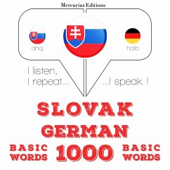 Cover Slovenský - Nemeckí: 1000 základných slov (MP3-Download)