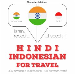 Cover Travel words and phrases in Indonesian (MP3-Download)