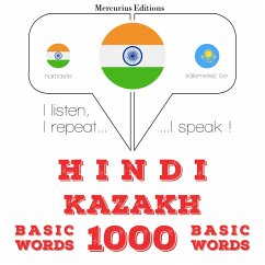 Cover 1000 essential words in Kazakh (MP3-Download)
