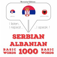 Cover 1000 essential words in Albanian (MP3-Download)