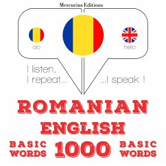 Cover English - Romania: 1000 de cuvinte de bază (MP3-Download)