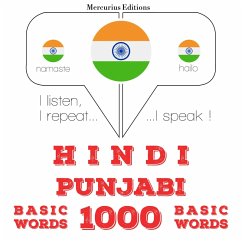 Cover 1000 essential words in Punjabi (MP3-Download)