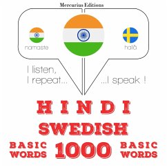 Cover 1000 essential words in Swedish (MP3-Download)