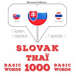 Cover Slovenský - Thai: 1000 základných slov (MP3-Download)