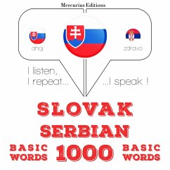 Cover Slovenský - Srbské: 1000 základných slov (MP3-Download)
