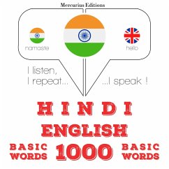 Cover 1000 essential words in English (MP3-Download)