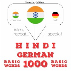 Cover 1000 essential words in German (MP3-Download)