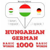 Magyar - német: 1000 alapszó (MP3-Download)