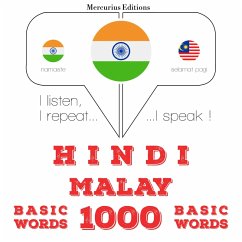 Cover 1000 essential words in Malay (MP3-Download)